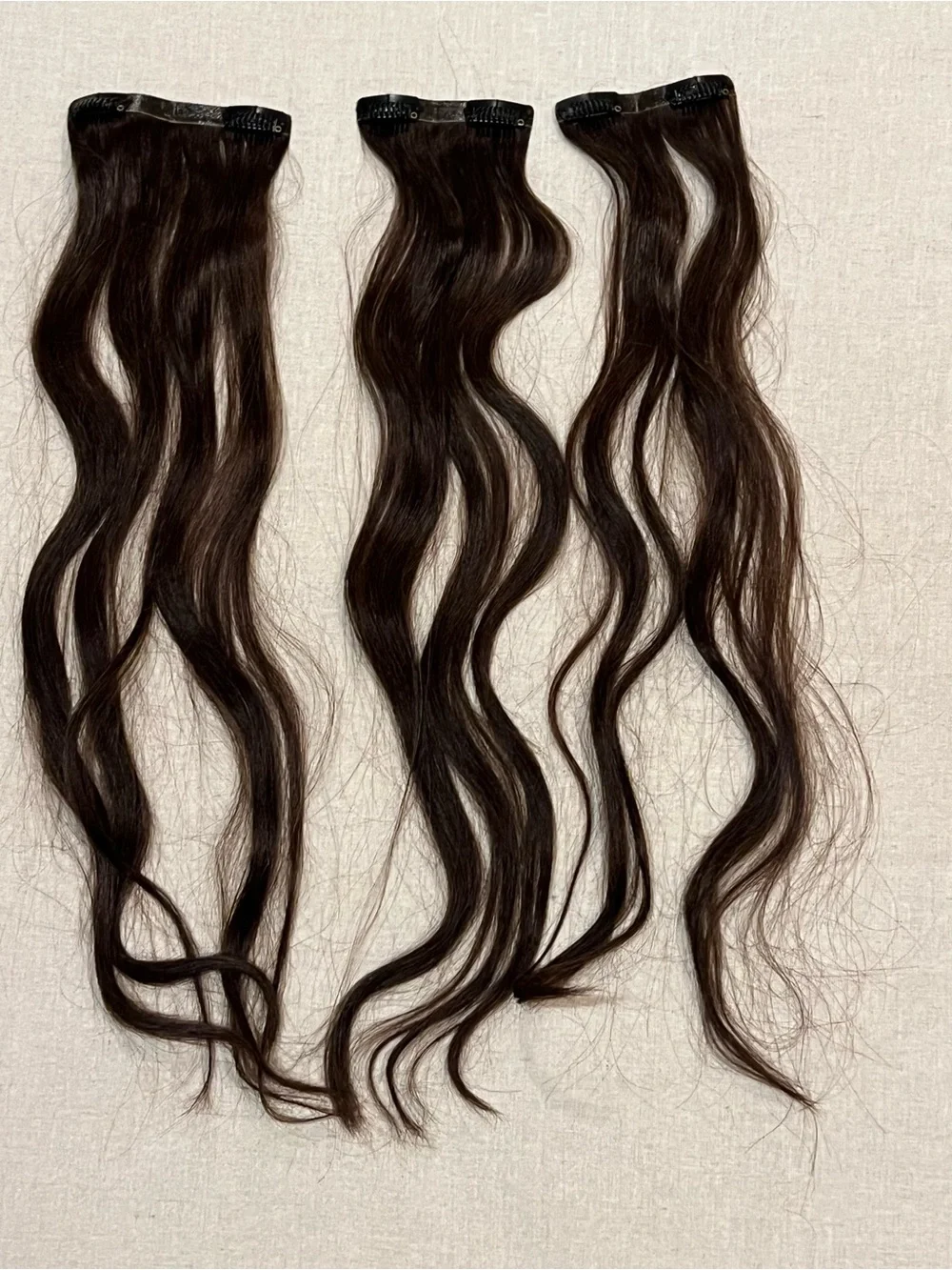 Barely Xtensions Ultra Seamless Hair Extensions Dark Brown 18